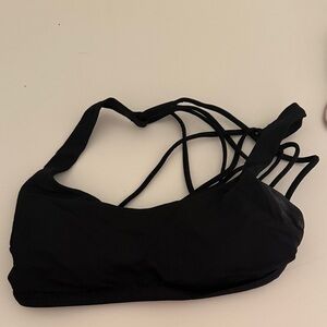 Lululemon Athletica Black Strappy Bra